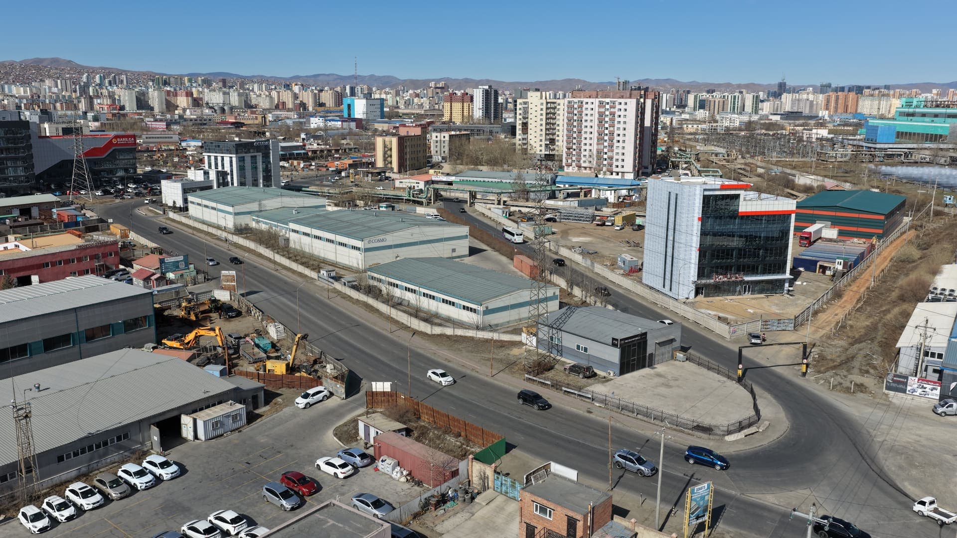Космо Прожект ХХК-ний контор, агуулах, үйлчилгээний цогцолбор
