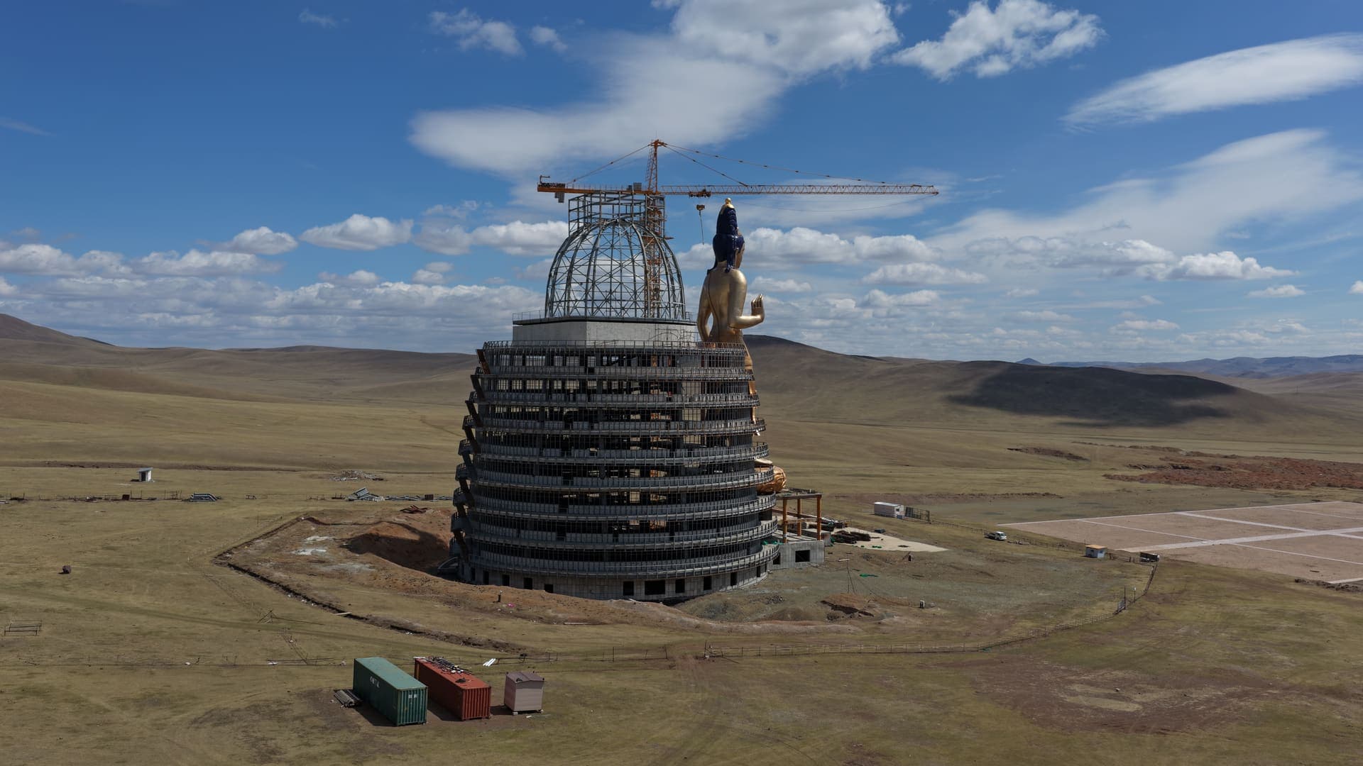 Их Майдар төслийн суварган барилга угсралт — 7