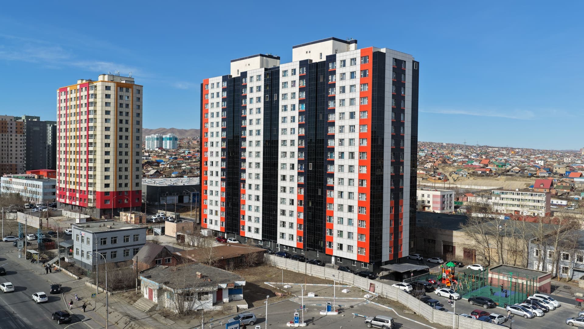 NOBLE apartment орон сууцны 2 блок барилга